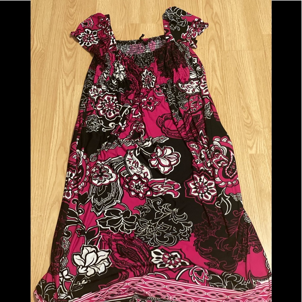 Maxi dress with pockets